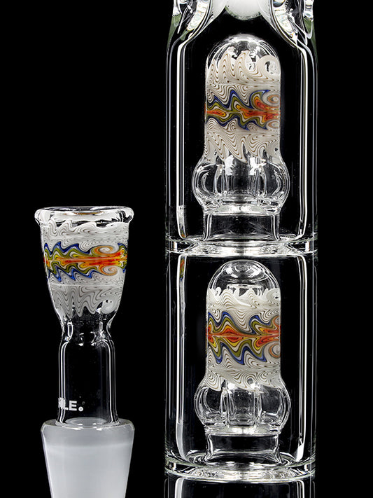 EHLE. Percolatorbong White Rainbow (Limited Edition Bong)