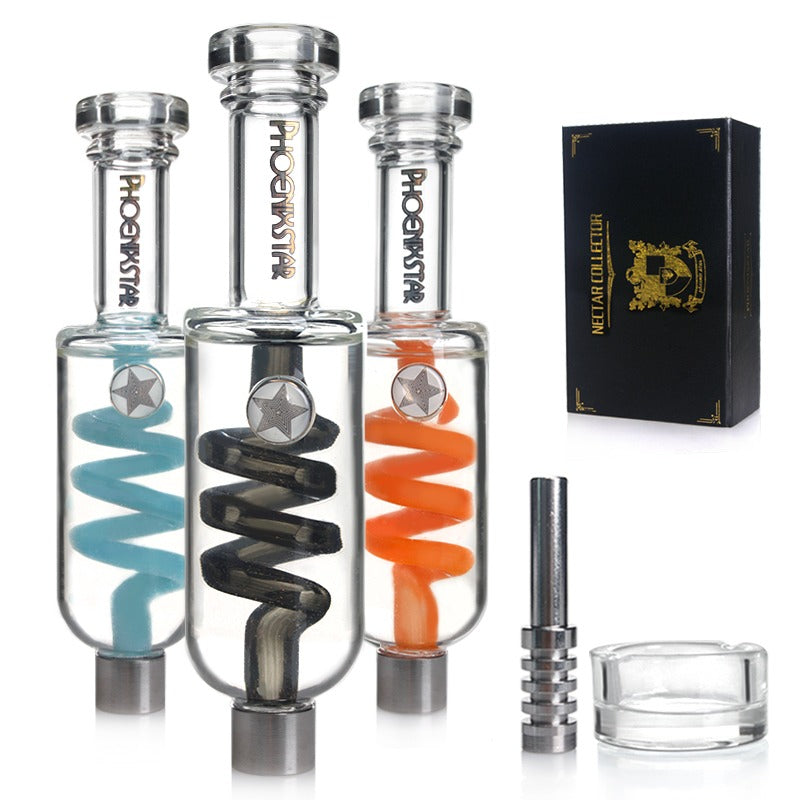 Phoenix Star Glass Nectar Collector Kit with Glycerin Coil