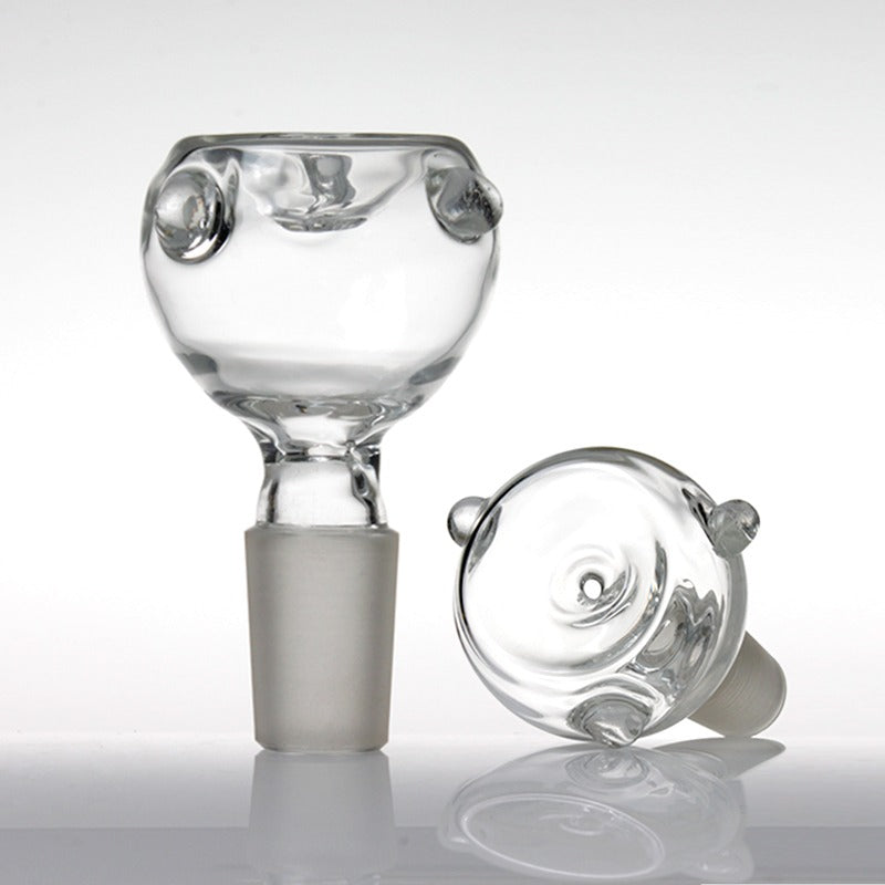 Phoenix Star Glass Clear Glass Round Glass Bowl 14mm,18mm