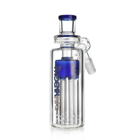 Phoenix Star Glass Tree Arm Ash Catcher 14mm 45° | 6-Arm Perc for Smooth Filtration