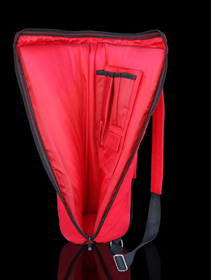 EHLE. Limited Edition: Valentine Beaker ,,Implosion" RED + Bag