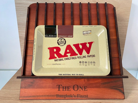 Raw ®   And a Special Design Metal Tray