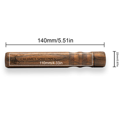 Calumet - J-Tube 3.1 – Walnut Wood Storage Tube