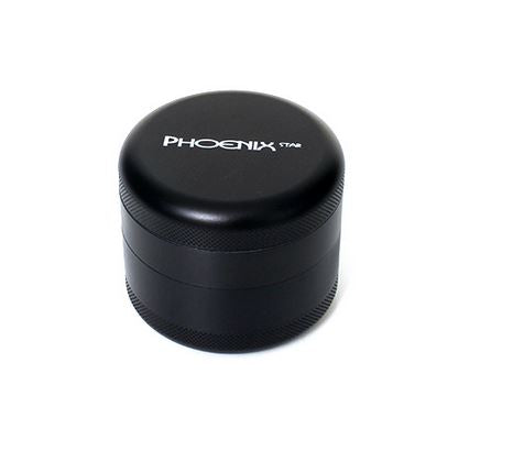 Phoenix Star 4-Layer Herb Grinder, Dry Herb Grinder – Diameter 2.5 Inches, Aluminium, Metall
