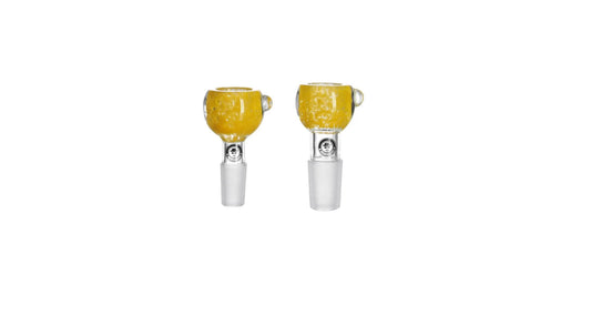 Heisenberg Yellow Smile Bowl with Roll Stopper 14.5 mm / 18.8 mm
