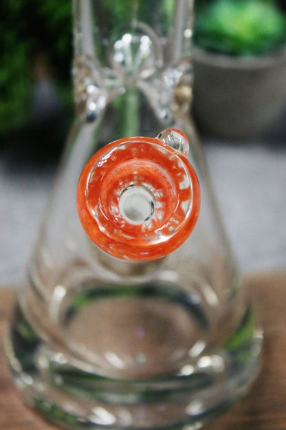 Heisenberg Orange Smile Bowl with Roll Stopper 14.5 mm / 18.8 mm