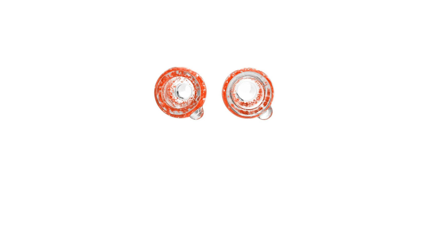 Heisenberg Orange Smile Bowl with Roll Stopper 14.5 mm / 18.8 mm
