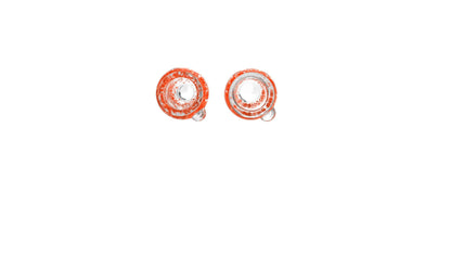 Heisenberg Orange Smile Bowl with Roll Stopper 14.5 mm / 18.8 mm