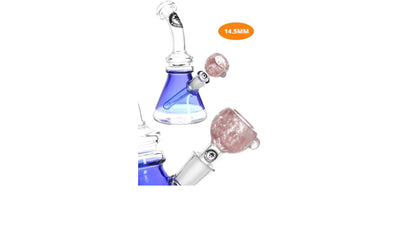 Heisenberg Pink Smile Bowl with Roll Stopper 14.5 mm / 18.8 mm