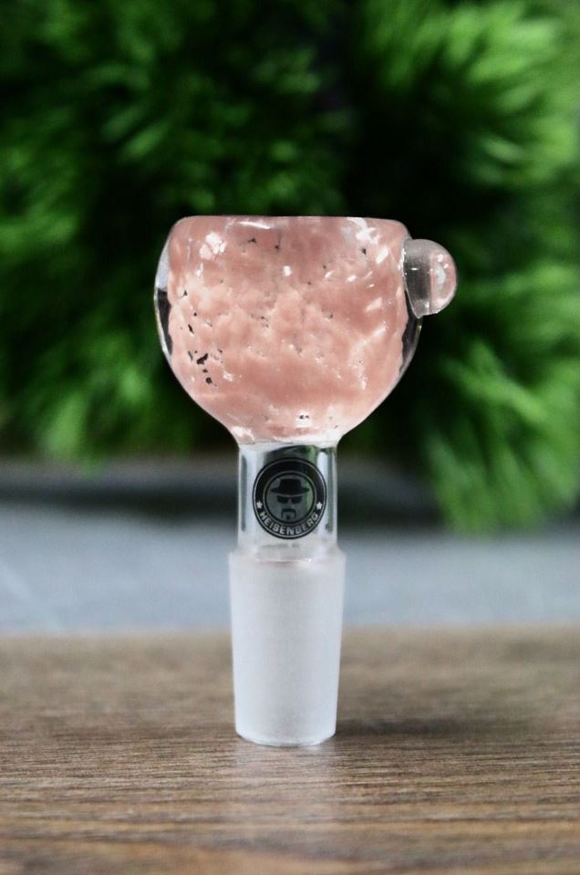 Heisenberg Pink Smile Bowl with Roll Stopper 14.5 mm / 18.8 mm