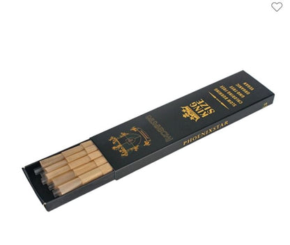 Phoenix Star Glass Pre Rolled Cones , King Size, 20 Pieces