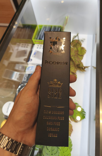 Phoenix Star Glass Pre Rolled Cones , King Size, 20 Pieces