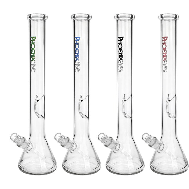 Phoenix Star Glass Beaker Bong 42 cm 5mm Glass