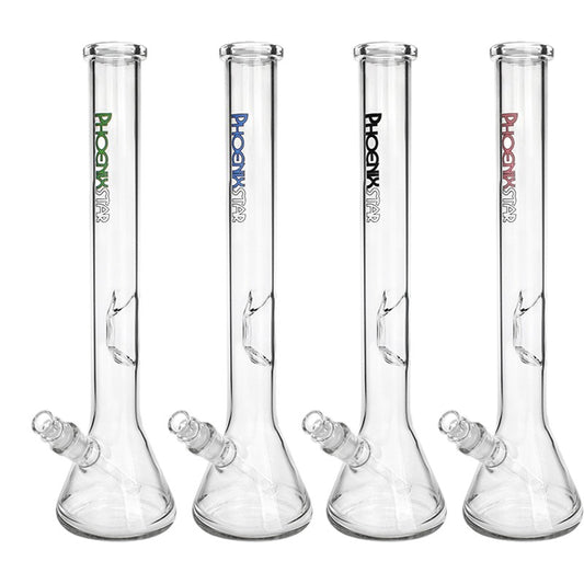 Phoenix Star Glass Beaker Bong 42 cm 5mm Glass
