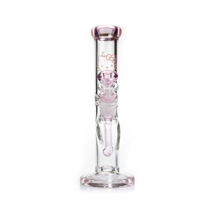 Pink Cylinder Bong 25 cm  5 mm   Helo Kitty