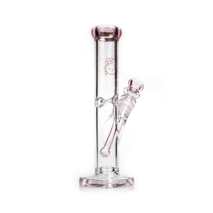 Pink Cylinder Bong 25 cm  5 mm   Helo Kitty