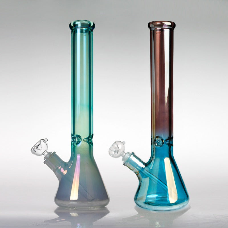 Holographic Rainbow Beaker Bong 40 cm 9 mm Ice Catcher