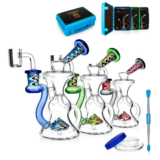 Phoenix Star Glass Recycler Dab Rig Starter & Travel Kit