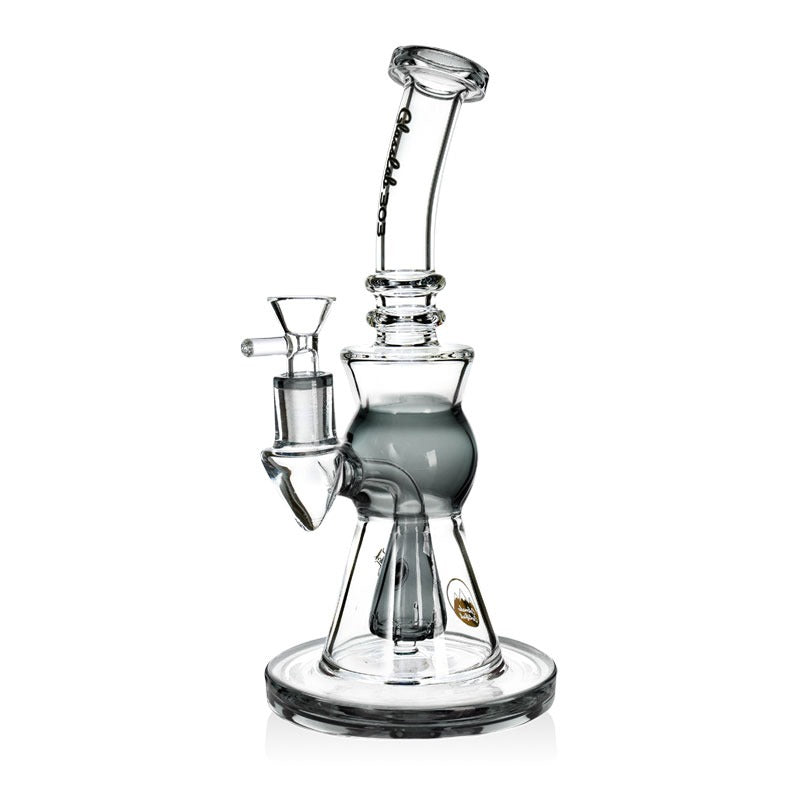 Phoenix Star Glass 9.5 inches with showerhead perc mixed colors