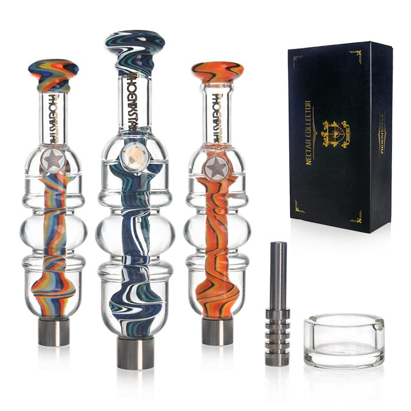 Phoenix Star Nectar Collector Set  with Glycerin Coil & Titanium Nail