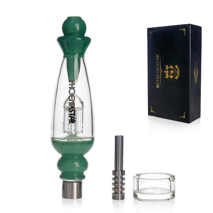 Phoenix Star Tree Perc Nectar Collector Bubbler 6 Inch with Titanium Nail & Wax Dish