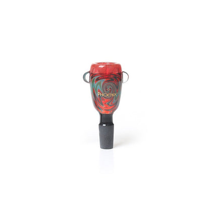 Phoenix Star Glass Glass Downstem & Bowl Set Color Glass