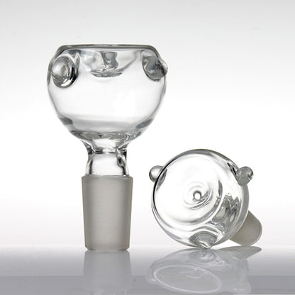 Phoenix Star Glass Clear Glass Round Glass Bowl 14mm,18mm