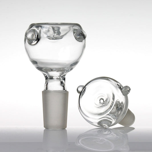 Phoenix Star Glass Clear Glass Round Glass Bowl 14mm,18mm