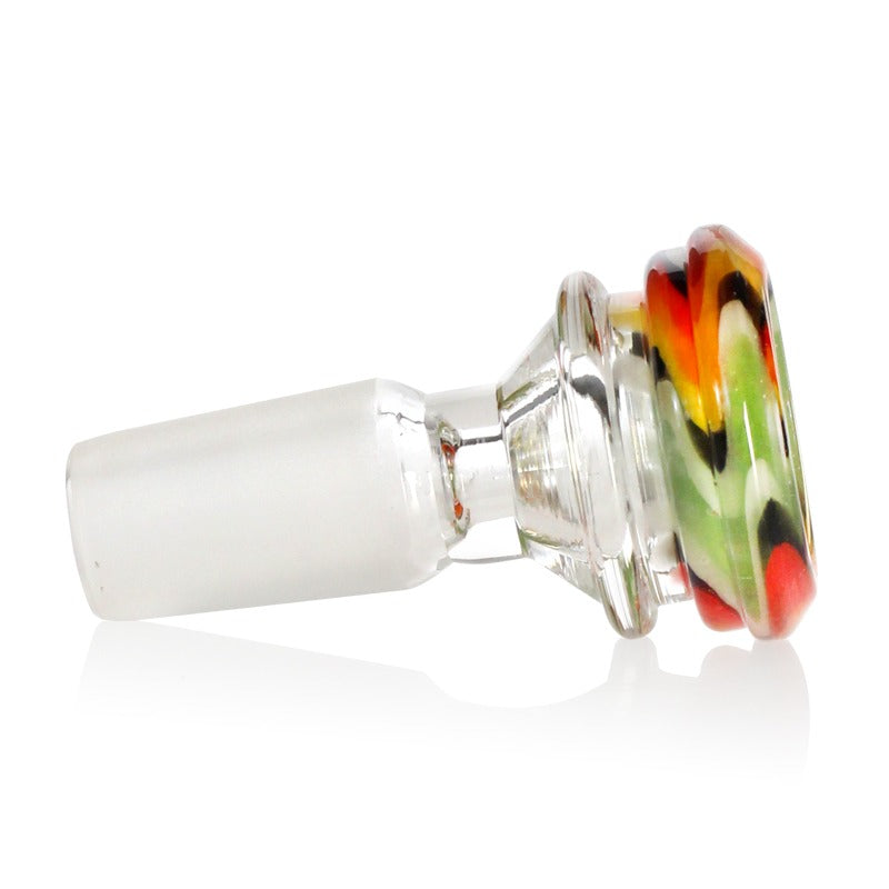 Phoenix Star Mixed Color Glass Bong Bowl 14mm