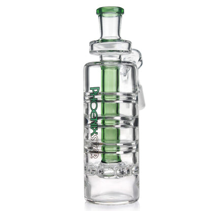 Phoenix Star Ash Catcher พร้อม Matrix Perc ขนาด 14 มม. 45° และ 18 มม. 90° ทำจากแก้วโบโรซิลิเกต