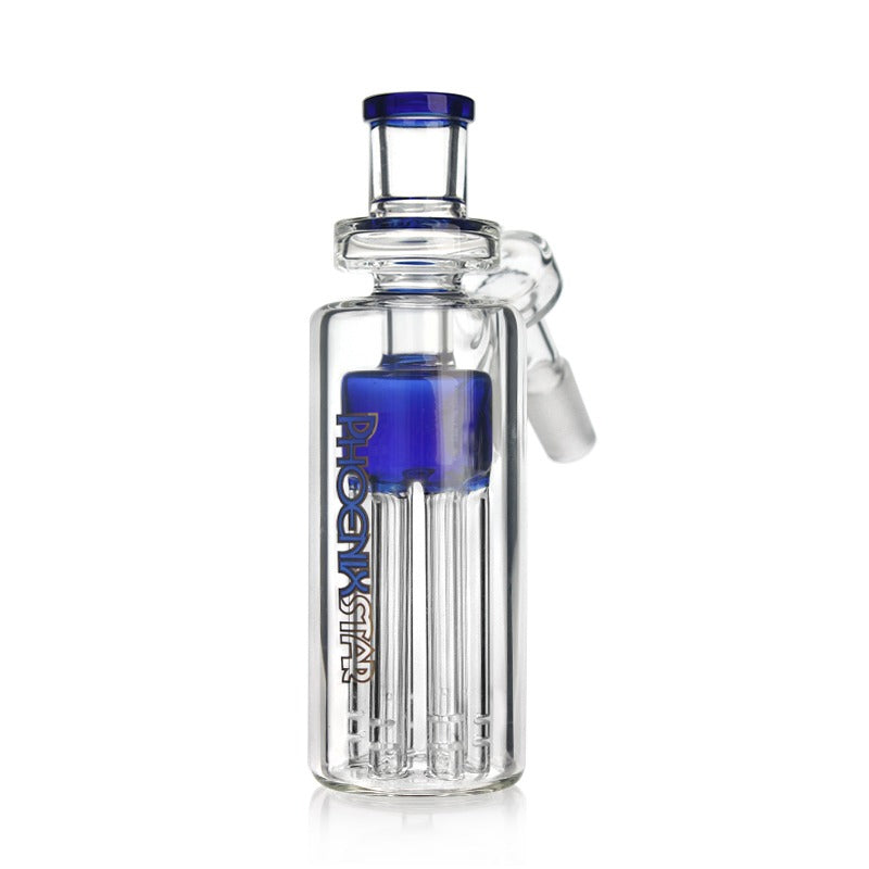 Phoenix Star Glass Tree Arm Ash Catcher 14 มม. 45° | เพอร์โคเลเตอร์ 6 แขน เพื่อการกรองที่นุ่มนวล