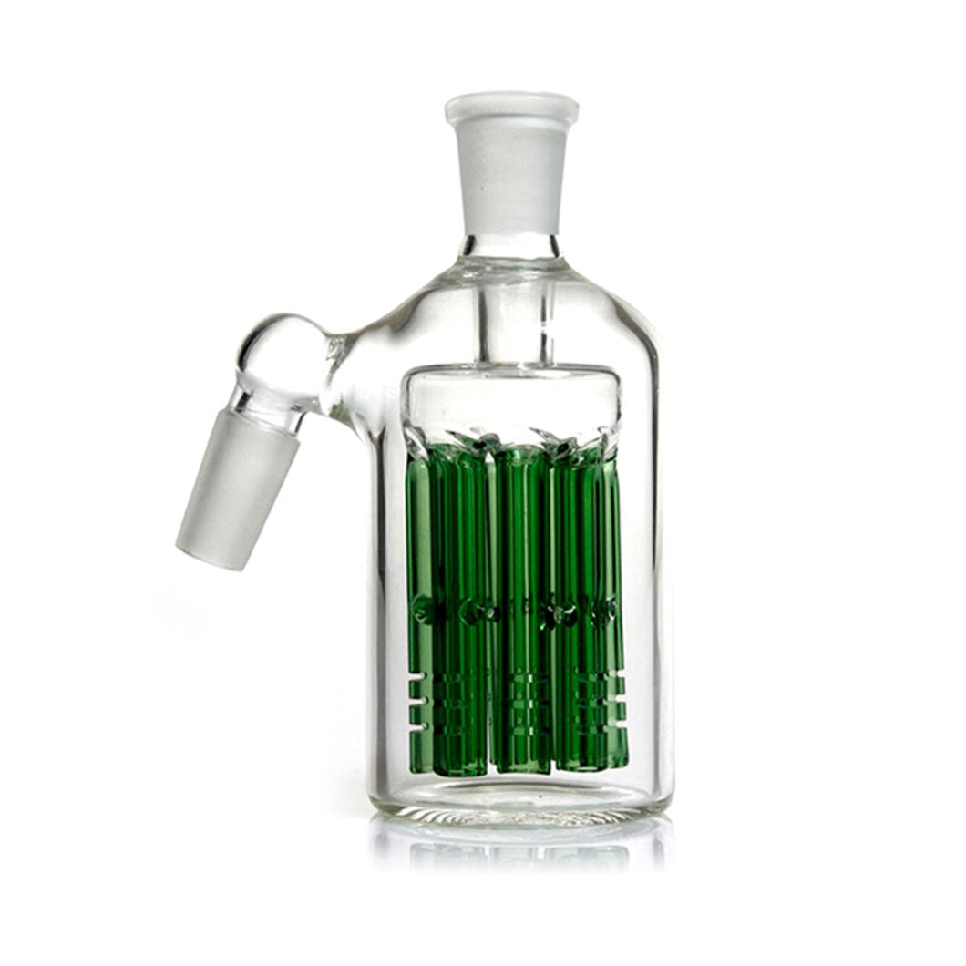 Phoenix Star Glass 8-Arm Tree Perc Ash Catcher ขนาด 14 มม. 45°+90°