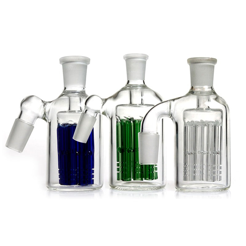 Phoenix Star Glass 8-Arm Tree Perc Ash Catcher ขนาด 14 มม. 45°+90°
