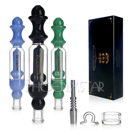 Phoenix Star Glass Nectar Collector Bubbler  Kit
