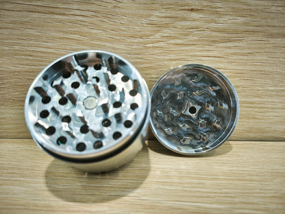 EHLE. 4-Piece 100% Stainless Steel Grinder