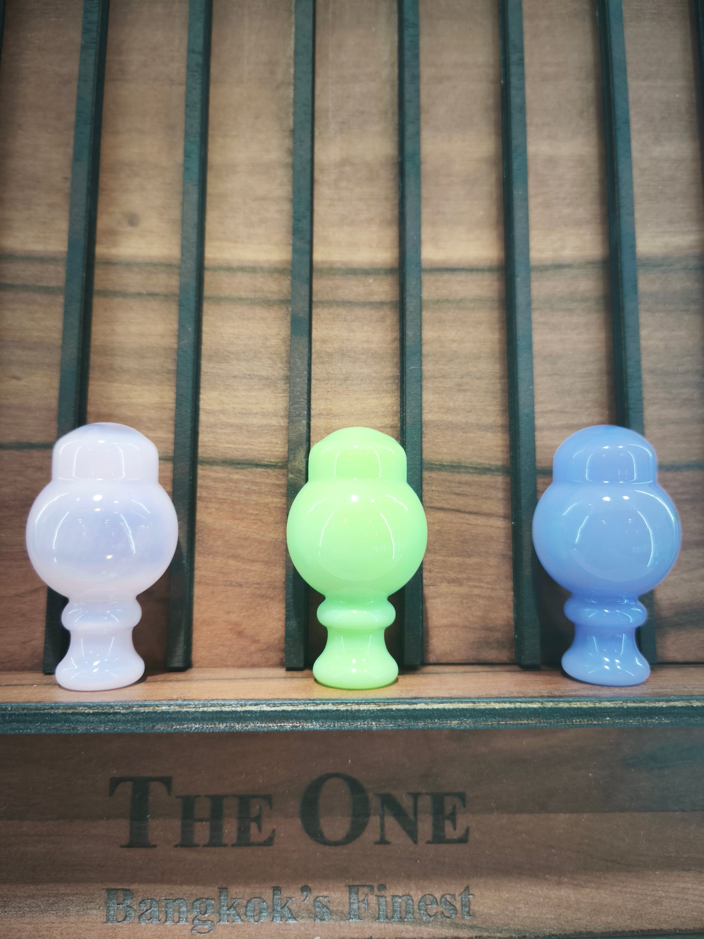 Phoenix Star Glass – Round Color Glass Carb Caps