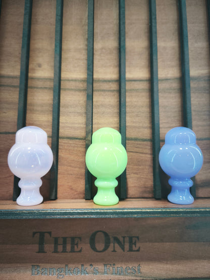 Phoenix Star Glass – Round Color Glass Carb Caps