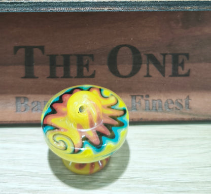 Phoenix Star Glass - Color Glass Carb Cap - Flat