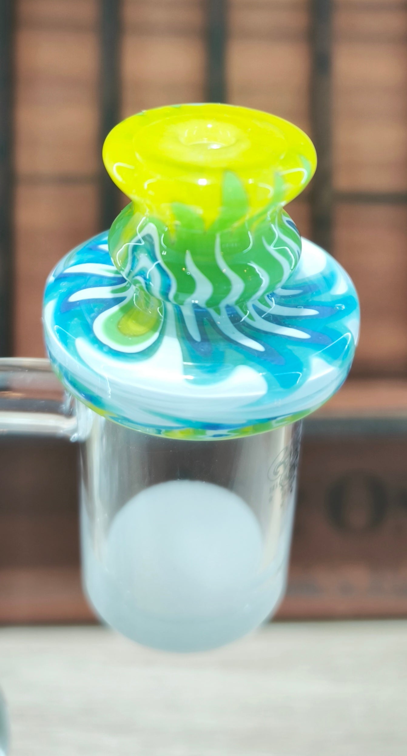 Phoenix Star Glass - Color Glass Carb Cap - Flat