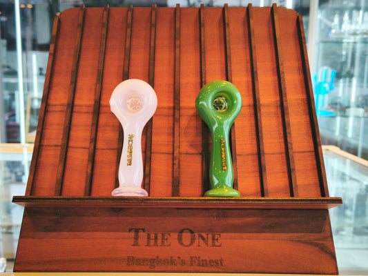 Phoenix Star Handpipes,5-hole glass filter screen, Mixed Colors