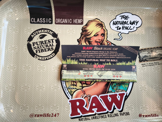 RAW Black Organic Hemp
