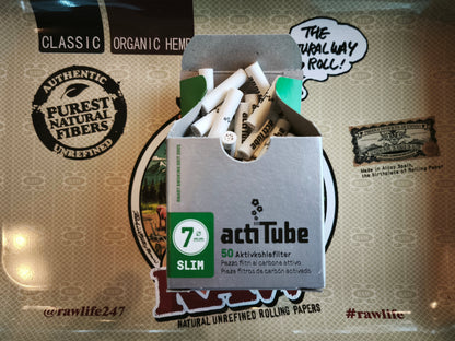 ไส้กรองคาร์บอนกัมมันต์ ActiTube ขนาด 7 มม. บรรจุ 50 ชิ้น