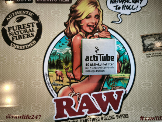 ActiTube ตัวกรองถ่านกัมมันต์ 7 มม. แพ็ก 10 ชิ้น