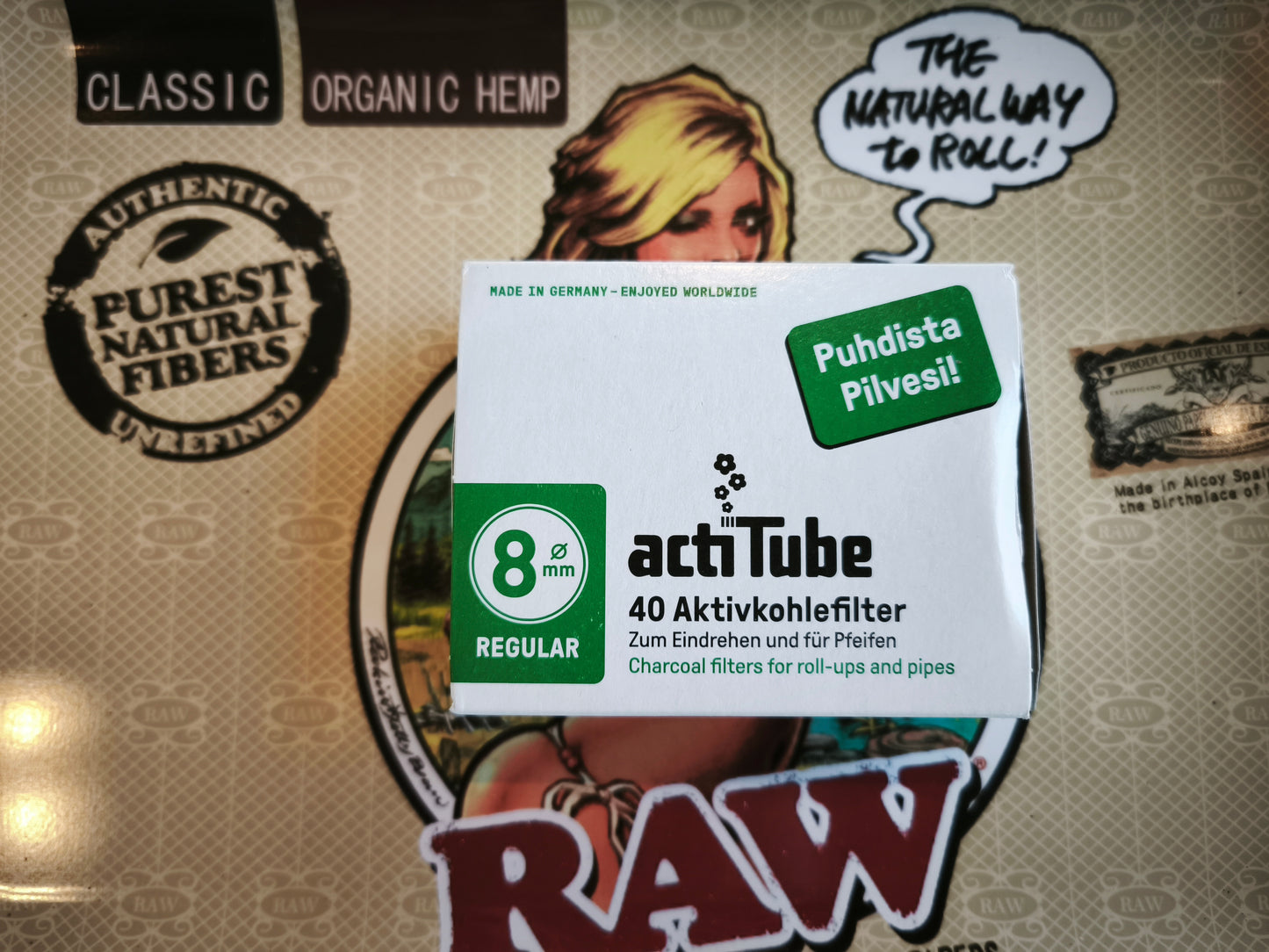 ActiTube Activated Carbon Filters 8mm 40-Pack