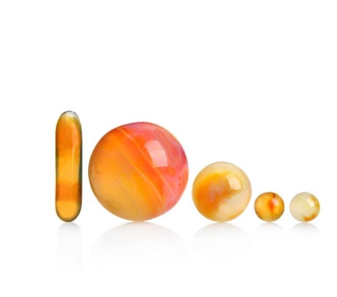 Phoenix Star Glass – Dabbing Marbel Set 5 Pcs.