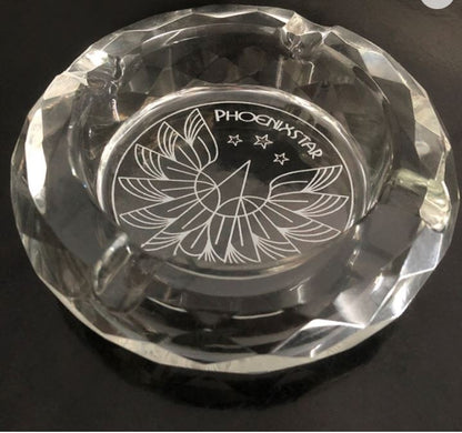 Phoenix Star Glass Ashtray – Gift Box 115 mm