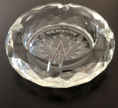 Phoenix Star Glass Ashtray – Gift Box 115 mm