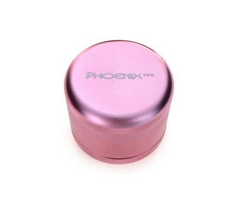 Phoenix Star 4-Layer Herb Grinder, Dry Herb Grinder – Diameter 2.5 Inches, Aluminium, Metall