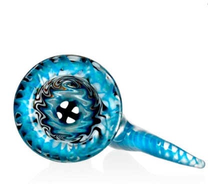 Phoenix Star Wig Wag Funnel Bowl with Horn Handle 14mm
