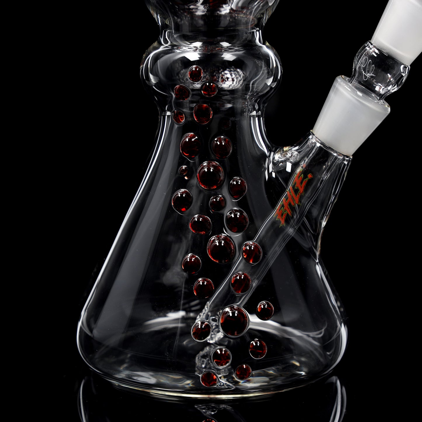 EHLE. Limited Edition: Valentine Beaker ,,Implosion" RED + Bag